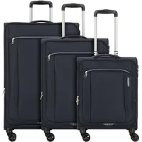 American Tourister Avantour 4-pyöräinen Matkalaukkusetti 3-osainen Laajennettava Sininen