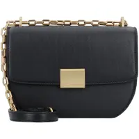Karl Lagerfeld Forever Crossbody-laukku Nahka 20 cm Musta