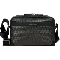 Porsche Design Carbon Crossbody-laukku 26 cm Musta