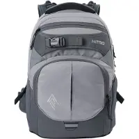 NitroBags Superhero Koulureppu 44 cm Harmaa