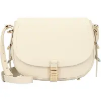 Pinko Saddle Crossbody-laukku Nahka 22 cm Valkoinen