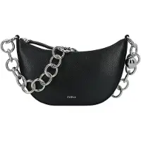 Furla Delizia Olkalaukku Nahka 20 cm Musta