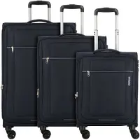 American Tourister Rampup 4-pyöräinen Matkalaukkusetti 3-osainen Sininen