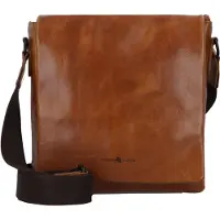 Green Burry Newport Lähettilaukku Nahka 24 cm Ruskea