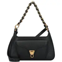 Coccinelle Beat Käsilaukku Nahka 24 cm Musta