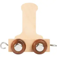 Small Foot - Wooden Letter Train - I - 12 pieces