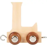 Small Foot - Wooden Letter Train - L - 12 pieces