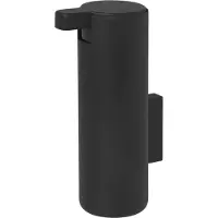 Blomus Wall-Mounted Soap Dispenser - Ø 5,55 Cm, 0,165 L - Modo - Black - Black - L 9.1CM