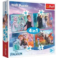 Trefl FROZEN palapelisetti 4 in 1