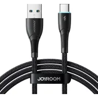 JOYROOM SA32-AC3 Starry USB-C-kaapeli, 3A, 1m musta