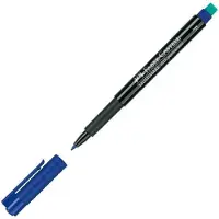 Faber-Castell Multimark, Sininen, Musta, Sininen, Muovi, Hienojakoinen, 1 kpl (151351)