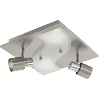 Eglo 96398 - LED-kohdevalaisin DIRUS 2xGU10/3,3W+2xLED/3,3W