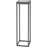 Sigor Numove LED-aurinkovalaisin, grafiitinharmaa, korkeus 52,5 cm Numove, himmennettävä, Alumiini/harmaa/sinkki, Alumiini, Moderni