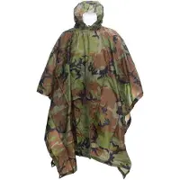 101 Inc Fostex Poncho Ripstop (Color: Woodland)