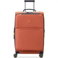 Delsey Turenne Soft 4-pyöräinen vetolaukku 68 cm Laajennettava Oranssi