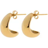 Timi Of Sweden Beaux - Classic Chunky Stud Earrings - Gold - ONE SIZE