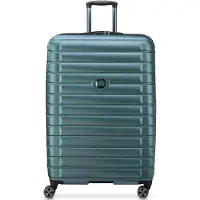 Delsey Shadow 5.0 4-pyöräinen vetolaukku 82 cm Laajennettava Vihreä