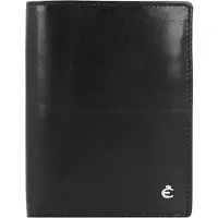 Esquire Toscana Lompakko RFID-suoja Nahka 12 cm Musta