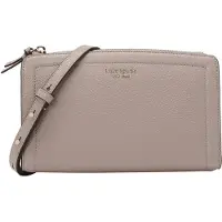 Kate spade new york Knott Crossbody-laukku Nahka 23 cm Harmaa