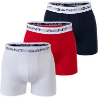 Gant Bokserishortsit sininen / vaaleanpunainen / valkoinen