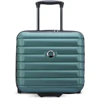 Delsey Shadow 5.0 2-pyöräinen Business-vetolaukku 38 cm Kannettavan tietokoneen taskun syvyys Vihreä