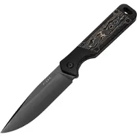 Kizer Cutlery Militaw Fixed Blade Gold