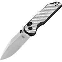 Kizer Cutlery Assassin Clutch Lock Slvr CF