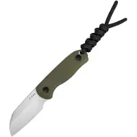 Kizer Cutlery Drop Bear Fixed AEB-L, Olive Green G-10