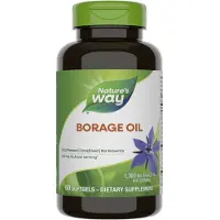Nature'S Way , Borragioli, 1,300 mg, 60 Pehmolevyä