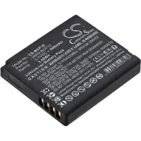 Cameron Sino Panasonic DMW-BCF10 DMW-BCF10E DMW-BCF10PP CGA-S009 CGA-S009E yhteensopiva akku 940 mAh