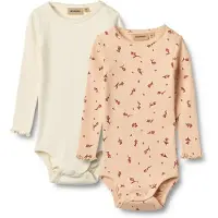Wheat 2 Body L/S Regitze - Pink - 80