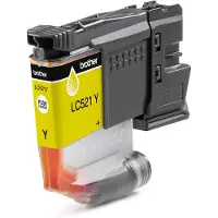 Brother LC-521 Mustepatruuna keltainen