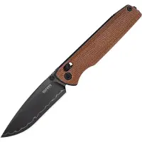 SRM Knives Terrier Ambi Lock Brown