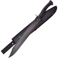 Frost Cutlery Black Rubberized Handle Black