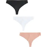 Next Stringit beige / musta / valkoinen