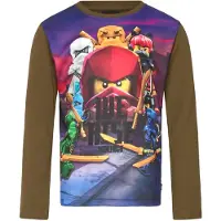 Lego Wear Lwtaffy 613 - T-Shirt L/S - Khaki green - 152