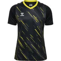 Hummel Hmlmatch Triumph Jersey S/s Black/blazing Yellow - , koko X-Large