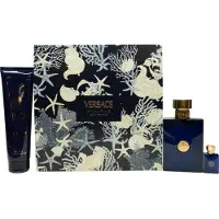 Versace Dylan Blue lahjapakkaus EDT 100 ml + suihkugeeli 150 ml + mini EDT 5 ml