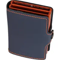 Secrid Twinwallet Matte Night Blue & Orange