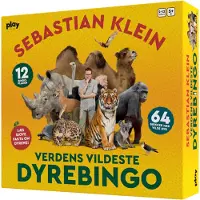 Carlsen Sebastian Klein-verdens Vildeste Dyrebingo (clr2586) Lautapeli
