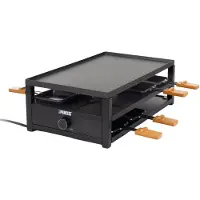 Princess - Raclette 44x25 cm 1300W 8 hlö Bambu