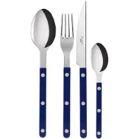 Sabre Paris Sabre Bistrot Solid aterinsetti 4 osaa, merensininen