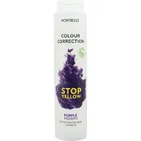 Montibello Colour Correction Stop Yellow shampoo valkaistuille ja vaaleille hiuksille keltaisia sävyjä neutralisoiva 300 ml
