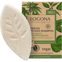 Logona Bio-Hanf & Bio-Brennessel Kiinteä shampoo 60 g