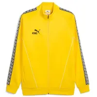 Puma Treenitakki Teamking Anthem - Nopeampi Keltainen/musta Lapset, koko 128 cm