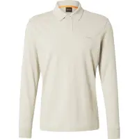 BOSS for man. 50527525 Interlock polo shirt beige (M), Casual, Cotton, Classic, Long sleeve