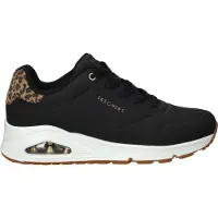 SKECHERS for woman. 177093 Trainers Uno Jungle Nite black (40), Flat, Laces, Casual