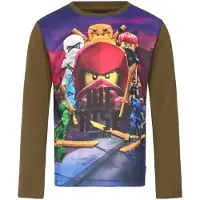 Lego Wear Lwtaffy 613 - T-Shirt L/S - Khaki green - 146