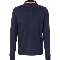 BOSS for man. 50527525 Interlock polo shirt navy (3XL), Casual, Cotton, Long sleeve