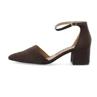 Bianco Biadevived Pump Micro Suede - Brown - 41